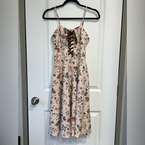 Scarlet Darkness Whimsgoth Corset Top Spaghetti Straps Ballet Dress Small